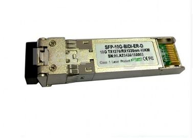 Buy 10Gb/S Fiber Optic Transceiver / SFP+ Bi-Directional Transceiver 40km With LC Connector online manufacture