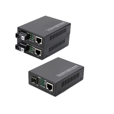 Buy 1.25G SFP Fiber Media Converters LC Connector Tx1550nm DFB Singlemode 3.3V Power Supply online manufacture