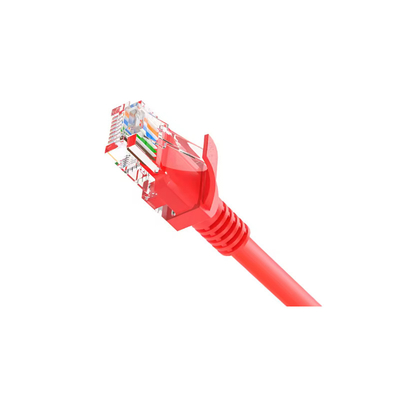 Buy Cat7 Network Patch Cord Double Shielding Gold Plated Bare Copper 24AWG 7/0.20mm Cable online manufacture
