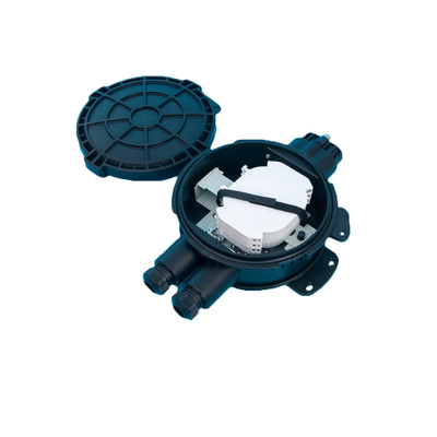 Buy PP ABS PC Fiber Optic Splice Closure for FTTH FTTx FTTP OSP Wall or Pole Mount 6-48 Core Capacity online manufacture