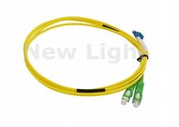 Low Insertion Loss SC LC Fiber Optic Cable , 3m Fiber Patch Cord For CATV