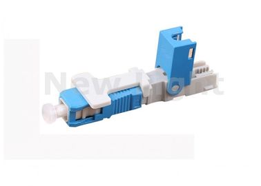 Buy Blue SC UPC Quick Assembly Connector Covered Wire For Distribution Frames online manufacture