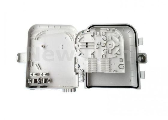 buy Waterproof 8 Core FTTH Termination Box with ABS Material Wall Mount Fiber Optic Termination Box online manufacture