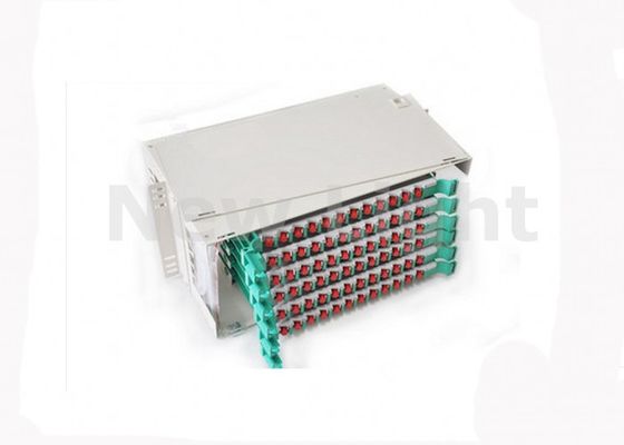 Buy 19 Inch 72 Port Fiber Optic Patch Panel ODF Optical Fiber Distribution Frame with Wall-mount Capability online manufacture