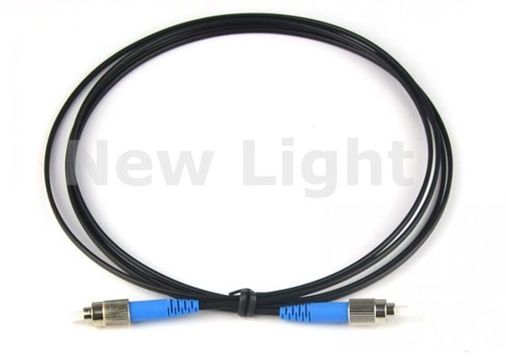 buy Outdoor FC UPC 3M Fiber Optic Jumper Cable with Low Insertion Loss for FTTH Drop Applications online manufacture
