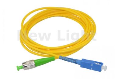 Buy FC APC / SC UPC 3m Fiber Optic Cable , Single Mode Fiber Patch Cables For Networks online manufacture