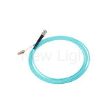 ST-ST Multimode Fiber Optic Patch Cables Simplex  2.0 or 3.0 Mm Aqua Color cable