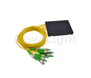 Buy 1 M FC / APC single mode Fiber Splitter  PVC 0.9 /  2.0 / 3.0  WDM box online manufacture