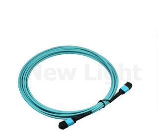 Buy MPO / MTP - MPO / MTP  B type MPO MTP female / male optical fiber patch cord online manufacture