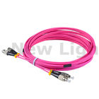 100G data transmission FC to FC Multimode Duplex Fiber Patch Cord OM4 Cable