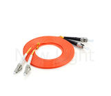 100G data transmission FC to FC Multimode Duplex Fiber Patch Cord OM4 Cable