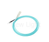 3 Meters SC - SC Multimode Fiber Optic Cable Patch Cord Duplex With Clip OM4 cable