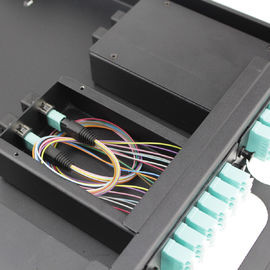 Buy Stainless Steel 19 Inch Rack Mount Enclosure / Fiber Optic Termination Box online manufacture