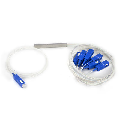 buy 1xN Fiber Optic PLC Splitter with 1260-1650nm Wavelength and Single Mode for Local Area Networks online manufacture