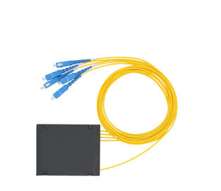 Buy 1 X 2 / 4 / 32 FWDM / CWDM Fiber Optic Splitter SC Connector PLC 3 Years Warranty online manufacture
