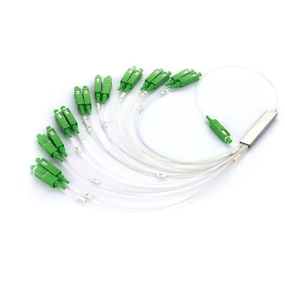 buy 0.5 Meter 1x16 SC APC Fiber Optic Splitter PLC Splitter for FTTH and CATV Applications online manufacture