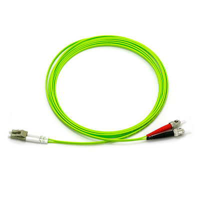 buy OM5 LSZH Multimode Duplex Fiber Optic Patch Cord with 3.0mm Diameter for All Connector Styles online manufacture