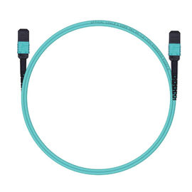 Buy PVC Material Fiber Optic Patch Cord MPO / MTP Male And Female 850 /1300 Wavelenth online manufacture
