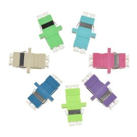 Buy Ceramic Sleeve Fiber Optic Adapter , FC Fiber Optic Cable Adapter OM4 / OM5 Colors online manufacture