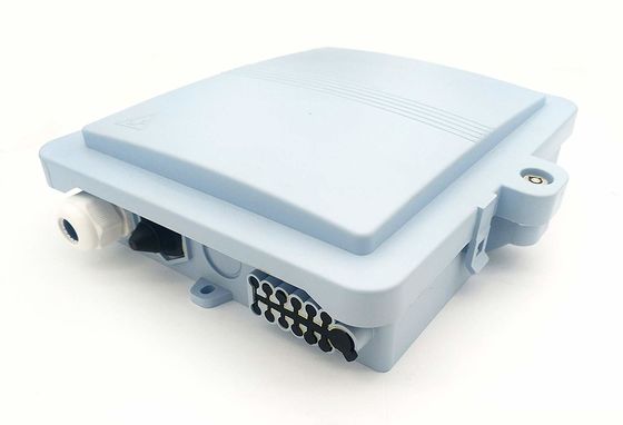 buy Hard Waterproof IP67 Fiber Termination Box with 1 X 16 SC/UPC Splitter and PC Material for FTTH Networks online manufacture
