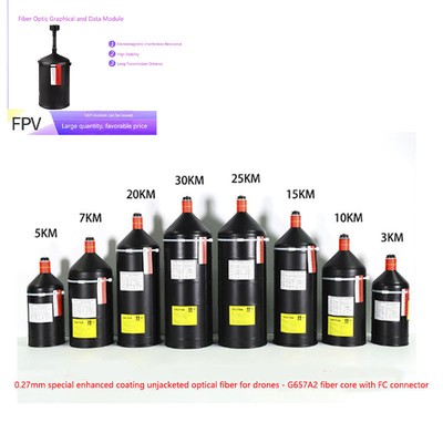 Buy Military-Grade Drone Fiber Optic Cables Communication System High-Speed Data Transmission for Defense Operations online manufacture