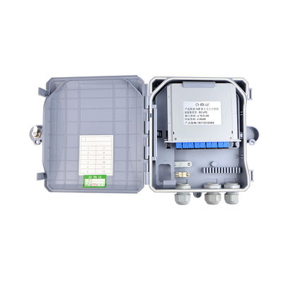 buy IP65 ABS 16 Port FTTH Termination Box for Wall and Pole Mounting Fiber Optic Terminal Box online manufacture