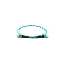 Buy OM3 Multi Mode MPO MTP Cable Type B 8 Core Blue Color With 125 Micron Cladding online manufacture