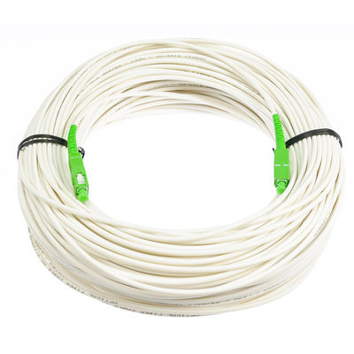 buy G657B3 Anti-Bending Fiber Optic Patch Cord Single Mode with LSZH Material online manufacture