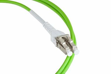 Buy LC-LC 100 Gigabit Multimode Duplex Fiber Patch Cord 50/125 OM5 Length Customized online manufacture