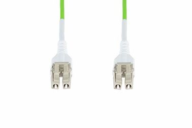 Buy OM5 100 Gigabit Multimode Duplex Fiber Optic Cable PVC / LSZH Material online manufacture