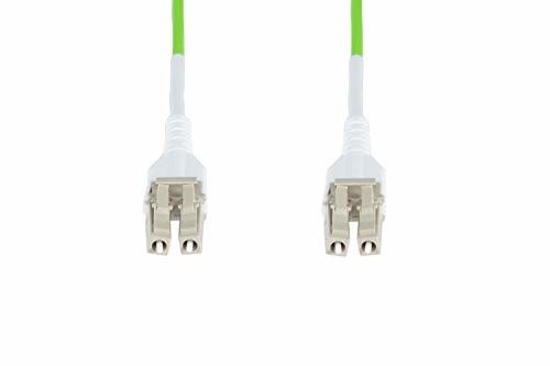buy OM5 100 Gigabit Multimode Duplex Fiber Optic Patch Cord with PVC/LSZH Material and Customizable Length online manufacture