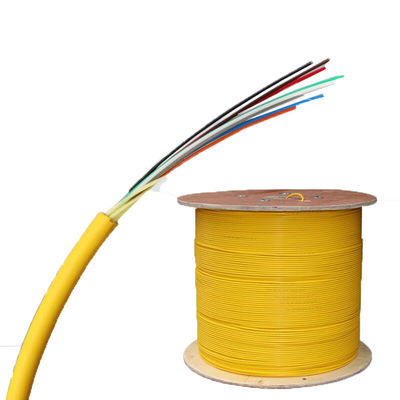 buy FTTTH Drop Cable 8 Core Single Mode Fiber Optic Cable with PVC Material for Indoor Use online manufacture