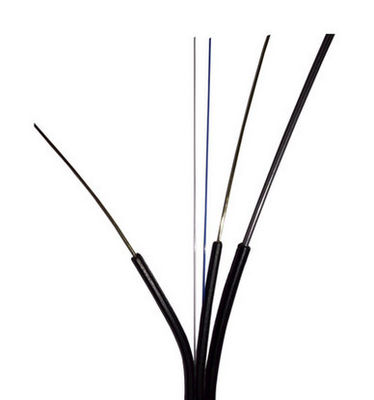 buy Outdoor Fiber Optic Drop Cable 2 Core UV and Flame Resistant LSZH Material for FTTH Projects online manufacture
