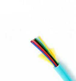Buy FTTH 12 Fiber Optic Cable Multimode Customized Color OM3 Indoor Distribution online manufacture