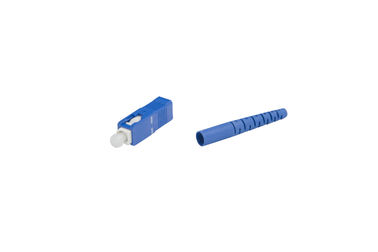 Buy Durable Cap Fiber Optic Connectors SC UPC 2.0 / 3.0 Mm Simplex Plastic Material online manufacture