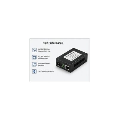 Buy NL-10GMC-06 10G SFP+ Media Converter with 10Gbps Data Rate, Up to 10km Transmission, and IEEE 802.3 Compliance online manufacture