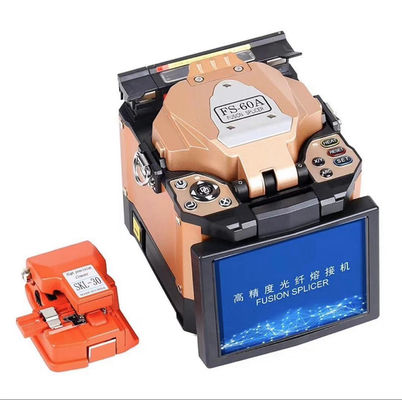 Buy Automatic Fiber Optic Splicing Machine with 7800mAh Battery Six Motor Auto Focusing and 8s Fusion Time online manufacture