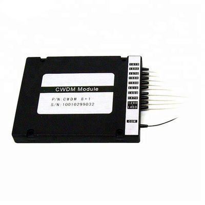 Buy 100G Fiber Optic CWDM Module 4CH/8CH WDM Mux/Demux with Low Insertion Loss for Optical Networks online manufacture