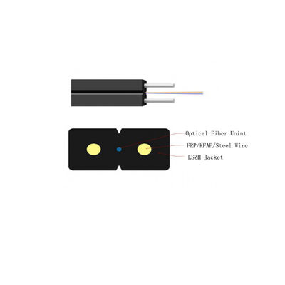 buy Light Weight High Tensile Strength FTTH Drop Cable with LSZH Jacket for FTTH Projects online manufacture