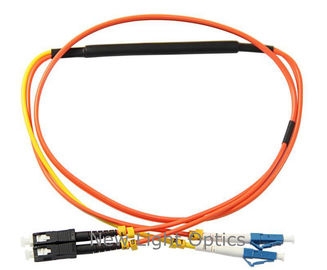 Buy Duplex 62.5/125 Optical Fiber Patch Cord / Fiber Optic Mode Conditioning Jumping Cable online manufacture