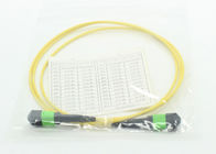 Trunk MPO MTP Cable MPO Male To MPO Female SM 8 / 12 Fiber Patch Cord