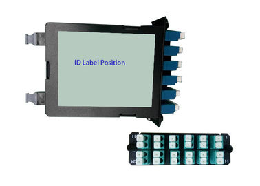 Buy 1U 96 Fibers Rack Mount FHD High Density Fiber Enclosure Unloaded 4x FHD Cassettes online manufacture