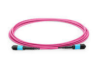 Patch Cord MPO TO MPO 12 Fiber Core OM4 Magenta MPO MTP Trunk Cable