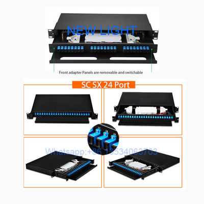 Buy Rack Mount Multimode Fiber Optic Patch Panel online manufacture