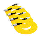 Lc To Lc Single Mode Optical Fiber Patch Cord 3m / 5m Standard Length