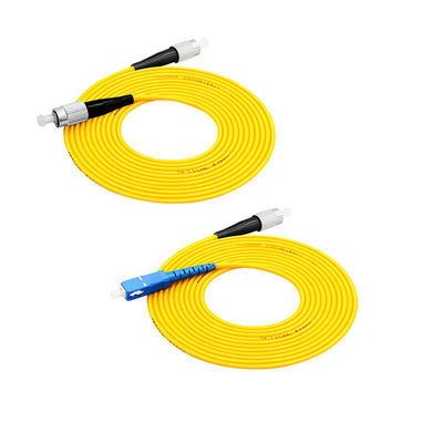 Buy Durable Simplex Single Mode Fiber Optic Patch Cord SC to LC for High-Speed Networks online manufacture