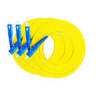 Armoured Optical Fiber Patch Cord Leads Sc-Sc Simplex Yellow Color