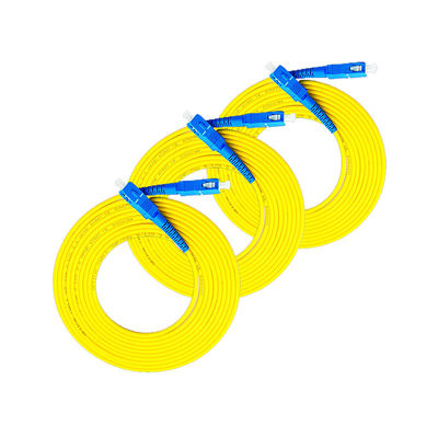 buy Good Durability 2.0mm Diameter Optical Fiber Patch Cord with Customizable Length for FTTH FTTX Networks online manufacture