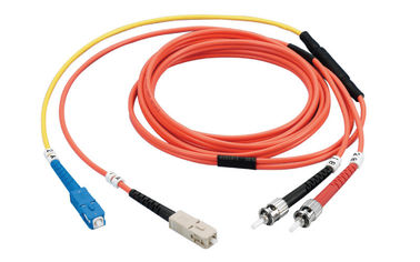 Buy SC / ST Fiber Optic Patch Cord 62.5/125 MM Conditioning Single Mode G652D Cable online manufacture