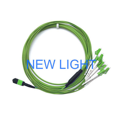 buy 12 Core OM4 LSZH MPO MTP Cable for High-Density Data Center Connectivity online manufacture